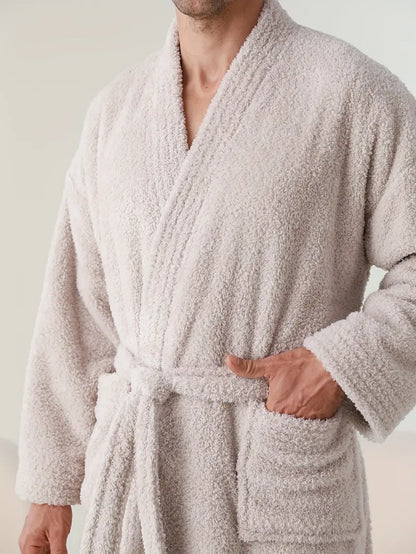 Peignoir de Bain Polaire Chaud