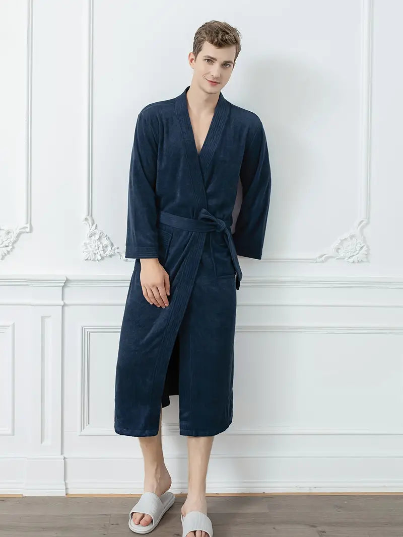 Peignoir de Bain Serviette en Coton