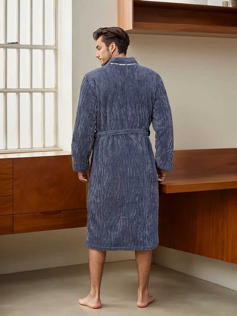 Peignoir en Éponge Épaisse et Douce