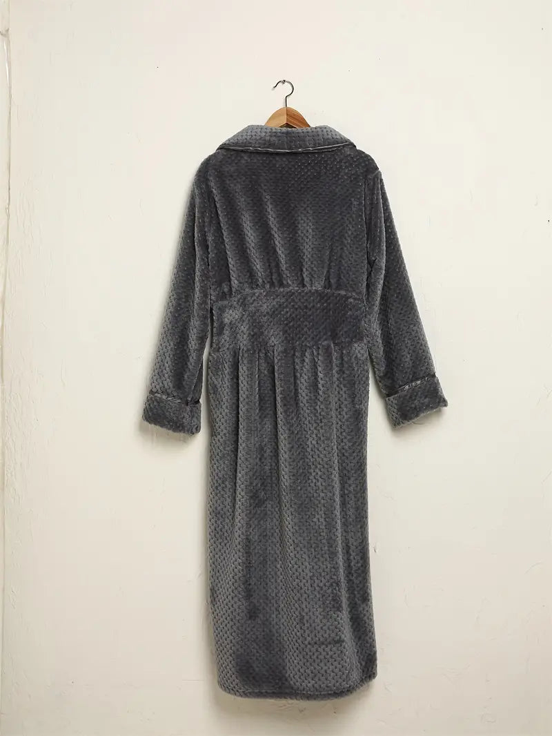 Peignoir D'hiver en Polaire Épaisse