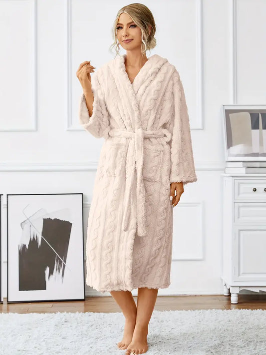 Peignoir de Bain Éponge Moelleux