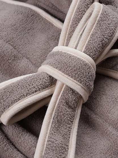 Peignoir en Polaire Premium pour L'automne et L'hiver