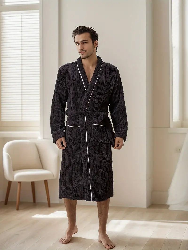Peignoir en Éponge Épaisse et Douce