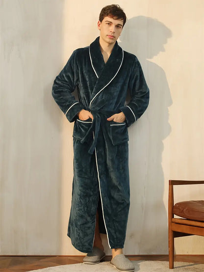 Peignoir Longue en Éponge Épaisse