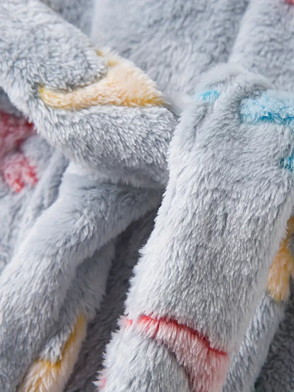 Peignoir de Bain Enfant Éponge Gris