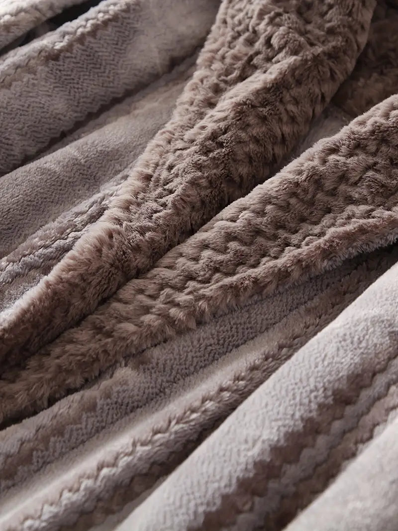 Peignoir de Bain Polaire Éponge