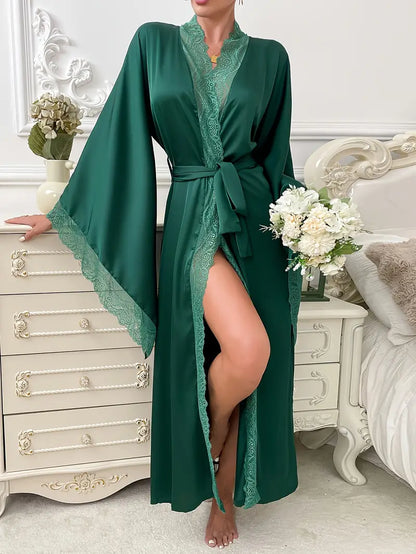 Kimono Femme Élégance Satinée