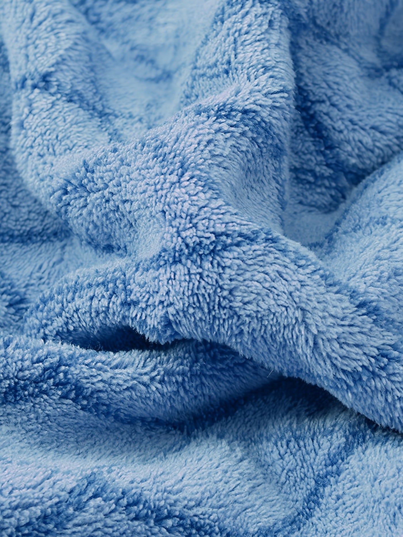 Peignoir polaire à capuche pour homme avec motifs relief et ceinture ajustable