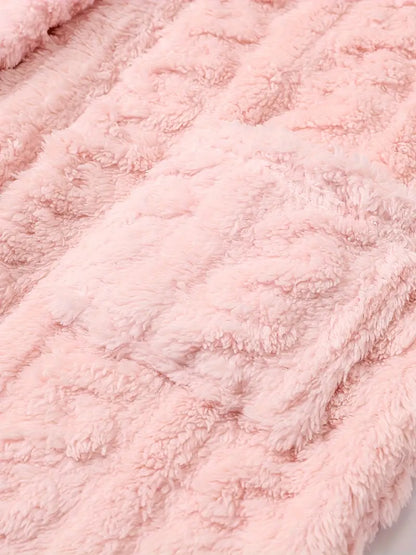 Peignoir de Bain Éponge Moelleux