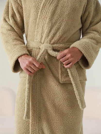 Peignoir de Bain Polaire Chaud