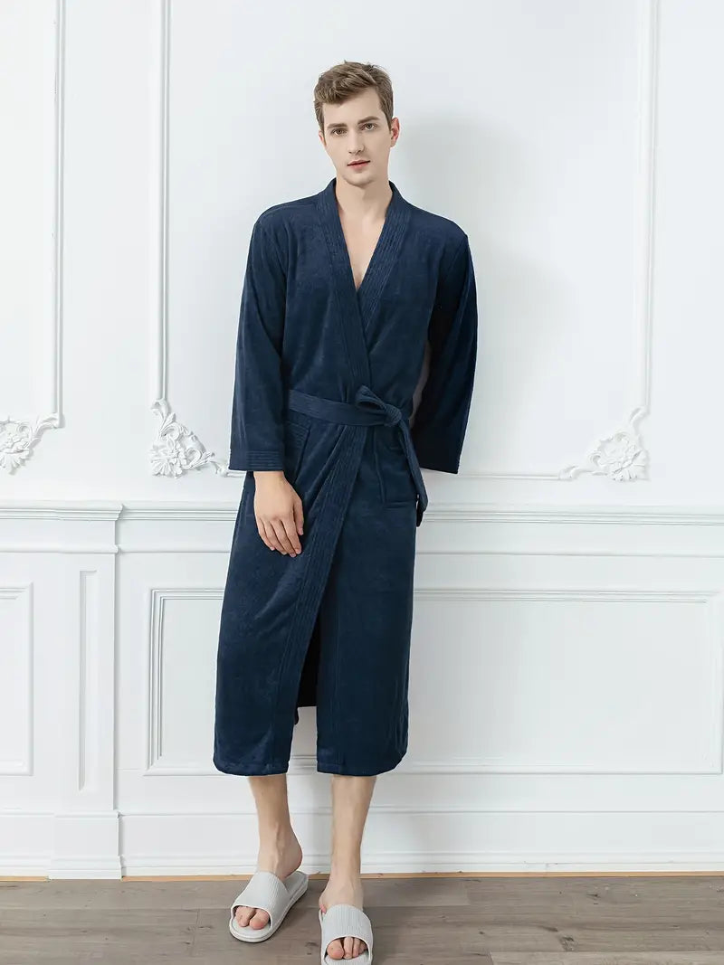 Peignoir de Bain Serviette en Coton