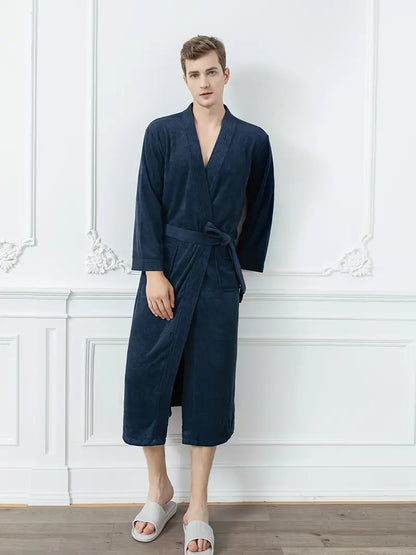 Peignoir de Bain Serviette en Coton