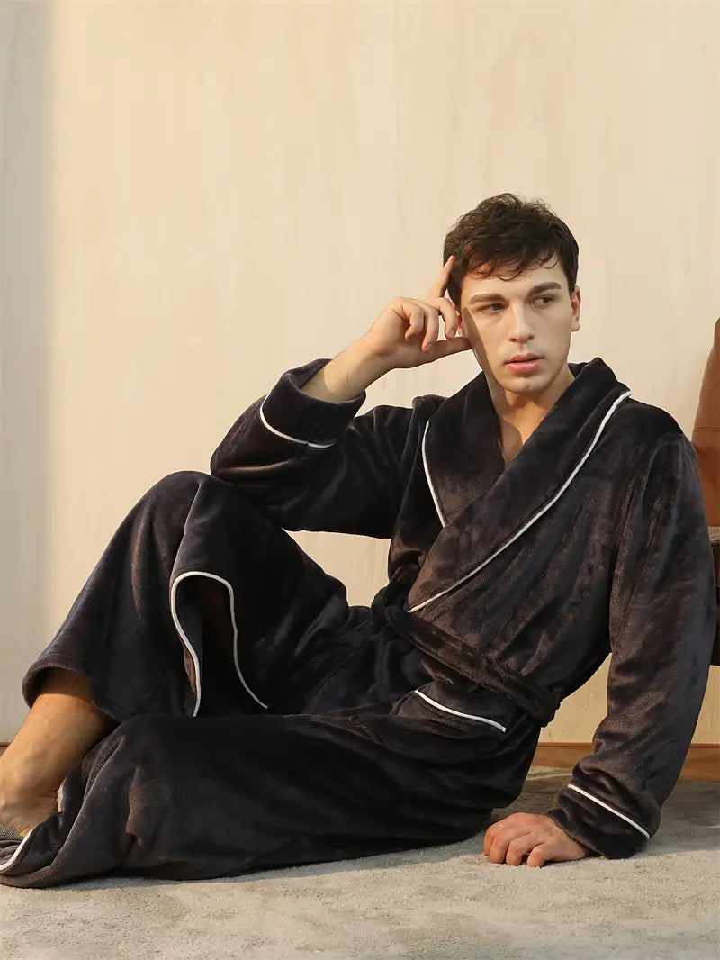 Peignoir Longue en Éponge Épaisse