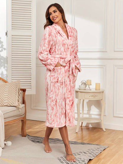 Peignoir Éponge en Coton