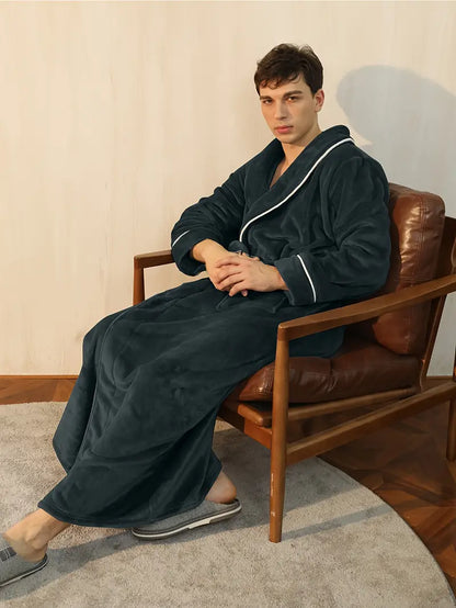 Peignoir Longue en Éponge Épaisse