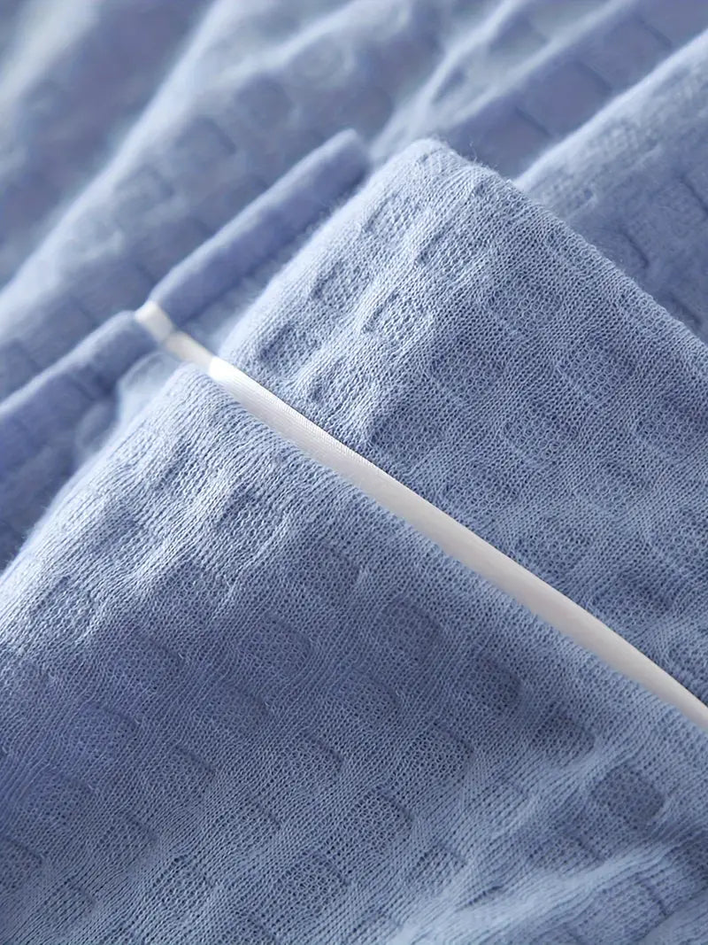 Peignoir de Bain Nid D'abeille Doux