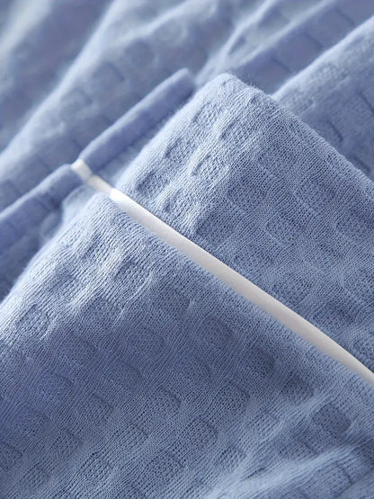 Peignoir de Bain Nid D'abeille Doux