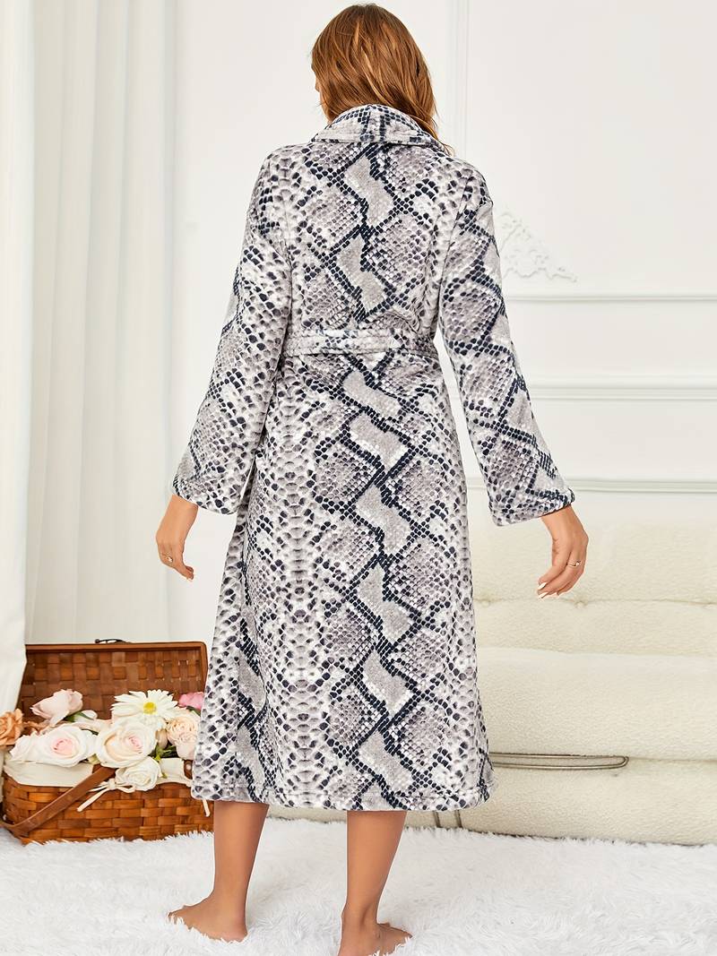 Peignoir Éponge en Coton