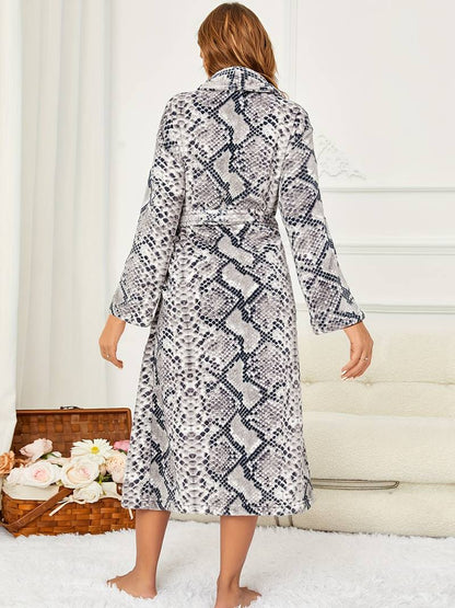 Peignoir Éponge en Coton